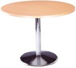 Frovi T7006C Large Round Dining Table With Moulded Top In Beech