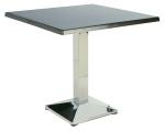 Frovi T7007C Square Dining Table With Moulded Top In Wenge