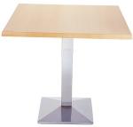 Frovi T7007C Square Dining Table With Moulded Top In Beech
