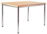 Frovi T90 4-Leg Dining Table With Moulded Top In Beech