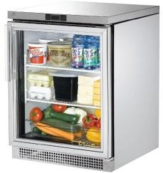True TUC-24G Stainless Steel Undercounter Display Fridge