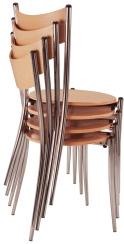 Frovi V20 Dining Chair In Beech