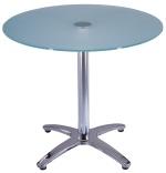 Frovi WA1-4 Dining Table (4-Star) With Glass Top
