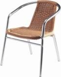 Lemon WA14EN Breeze Armchair In Beige Wicker