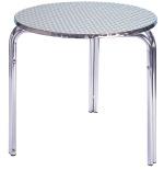 Frovi WA8-3 Aluminium 3-Leg Table With Stainless Steel Top