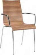 Frovi Zero Z60A Armchair In Zebrano