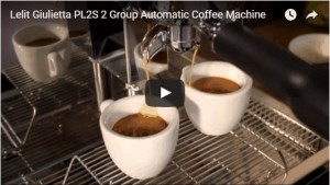 Lelit Giulietta 2 group commercial coffee machine video