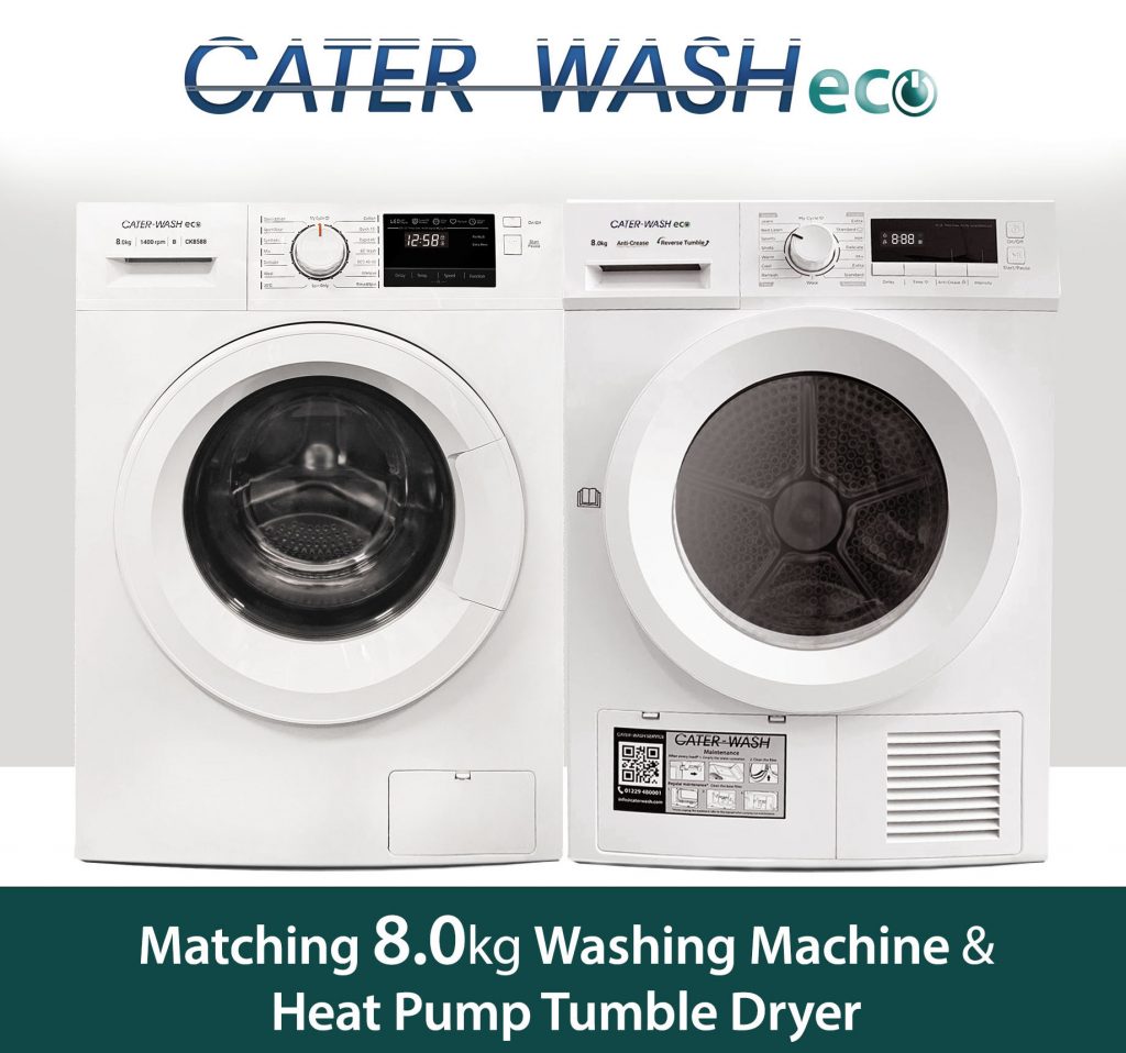 8kg washingmachine and matching dryer