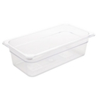 1/3 Clear Polycarbonate Gastronorm Containers