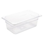 1/4 Clear Polycarbonate Gastronorm Containers