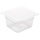 1/6 Clear Polycarbonate Gastronorm Containers