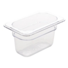 1/9 Clear Polycarbonate Gastronorm Containers