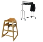 High Chairs & Garment Racks