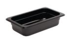 1/4 Black Polycarbonate Gastronorm Containers