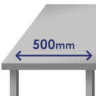 Flat Packed - Depth 500mm