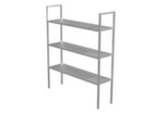 Stainless Steel Solid Shelving