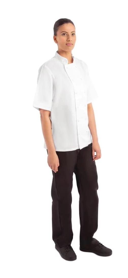 Giacchetto Da Chef Maniche Corte - Boston Modello B250-L In Cotone Italiano - Foto 12