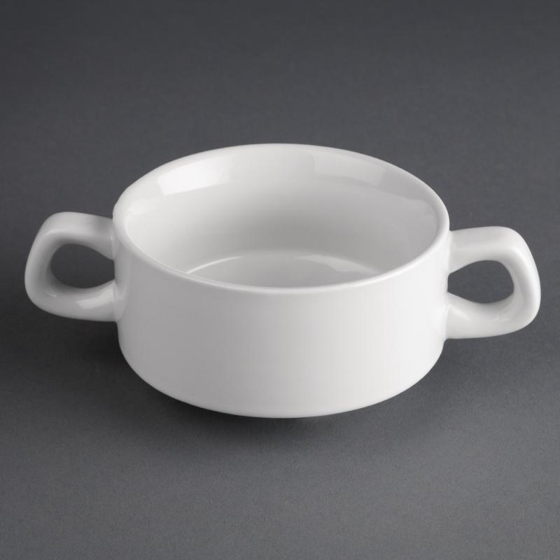 Athena Hotelware Stacking Soup Bowls 10oz CF369 pack of 12