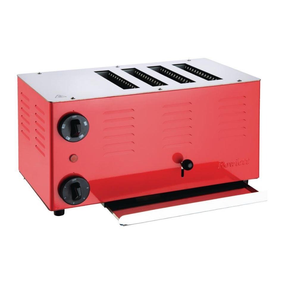 Rowlett DA223 Regent 4 Slot Toaster Red