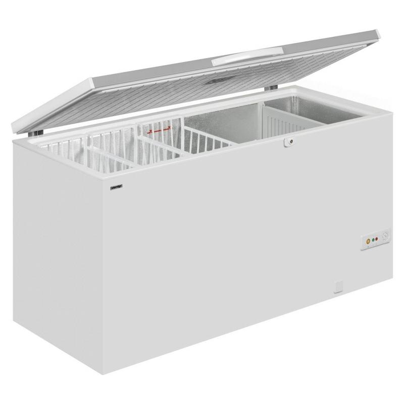 Derby 400 Litre Stainless Steel Lid Chest Freezer