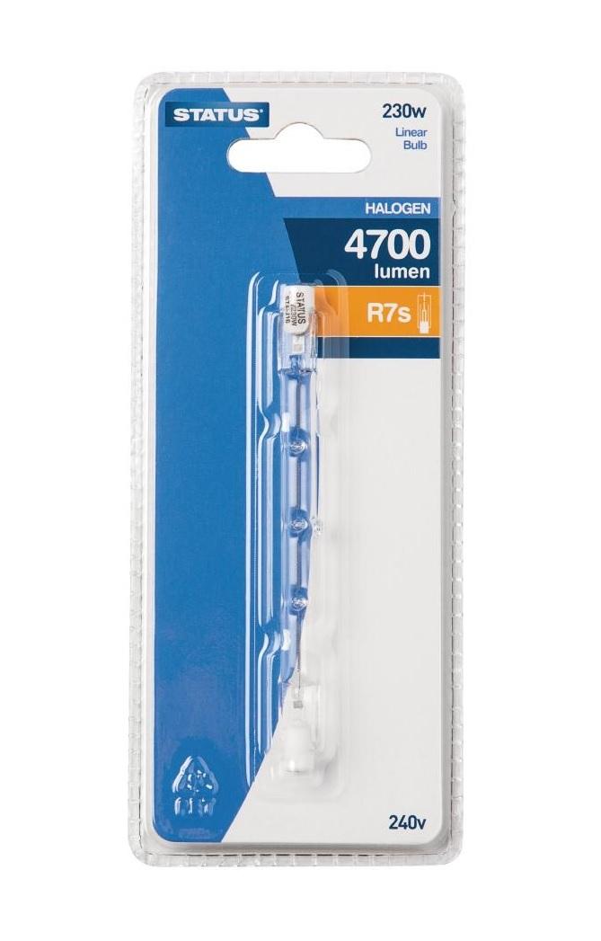 Status Linear Halogen Energy saving Bulb R7 230W.