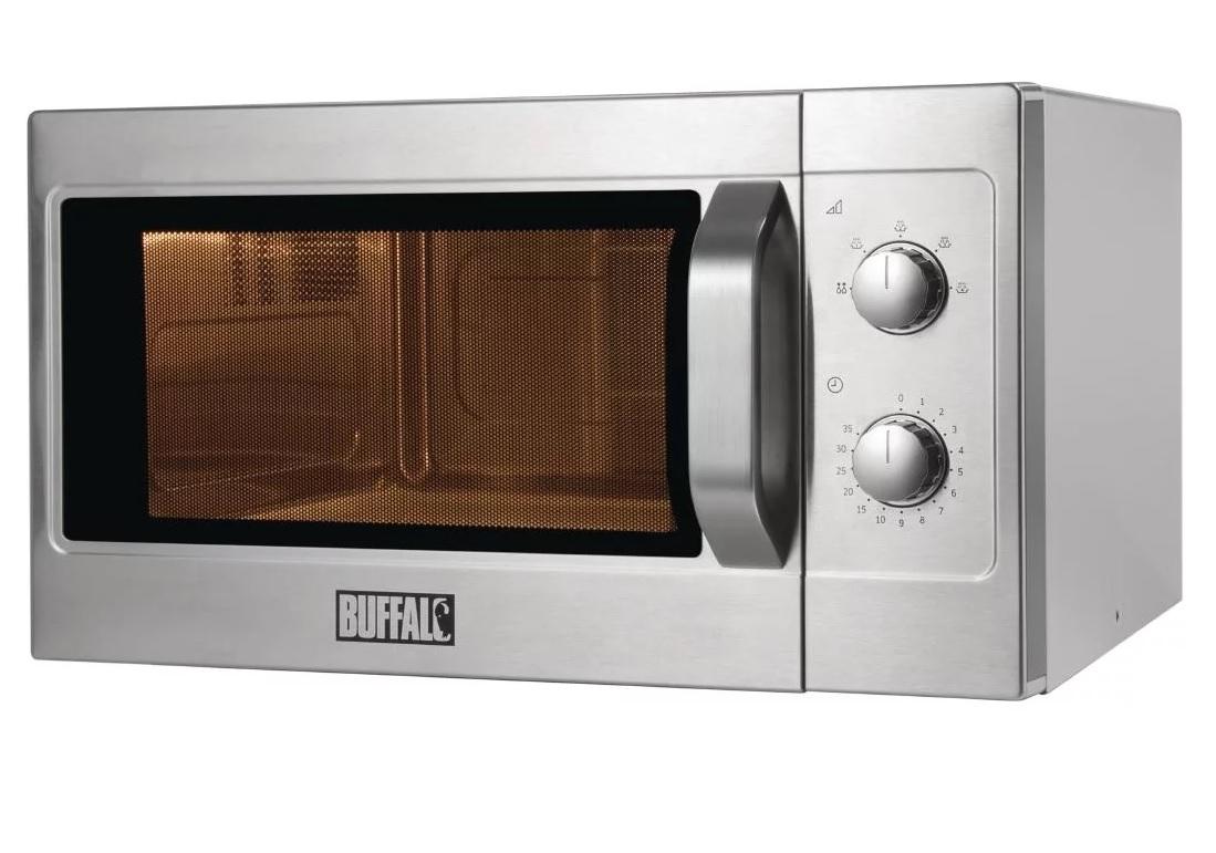 Buffalo GK643 Manual Light Duty 1100W Commercial Microwave CK6430