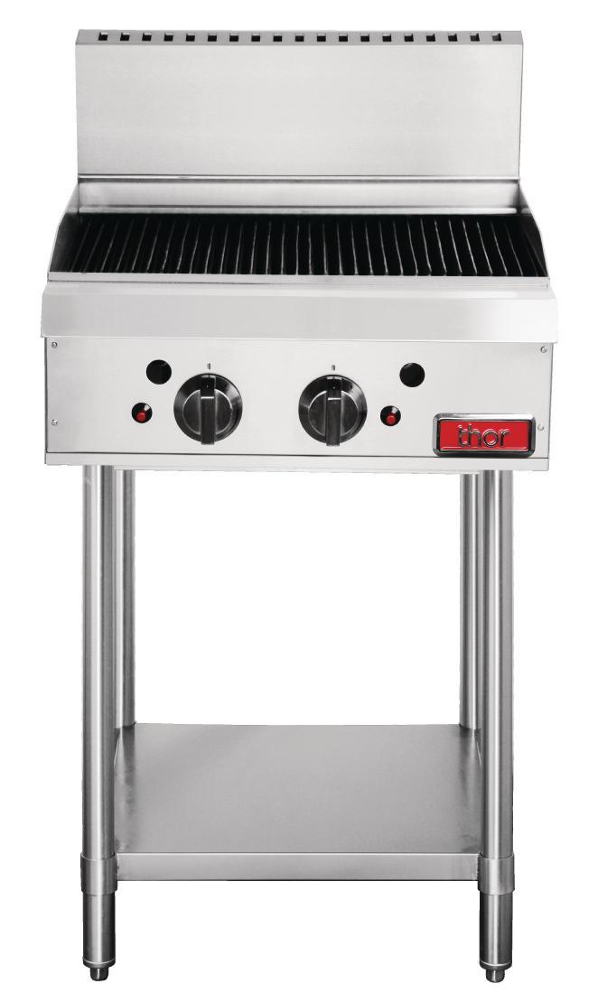 Thor Freestanding Gas Radiant Chargrills 2 x Burners GL170