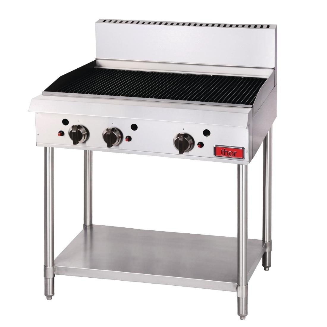Thor Natural Gas Freestanding Gas Radiant Chargrill 3 x Burners GL171