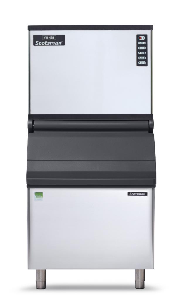 Scotsman NW458 Modular Cube Ice Maker with SB393 Storage Bin