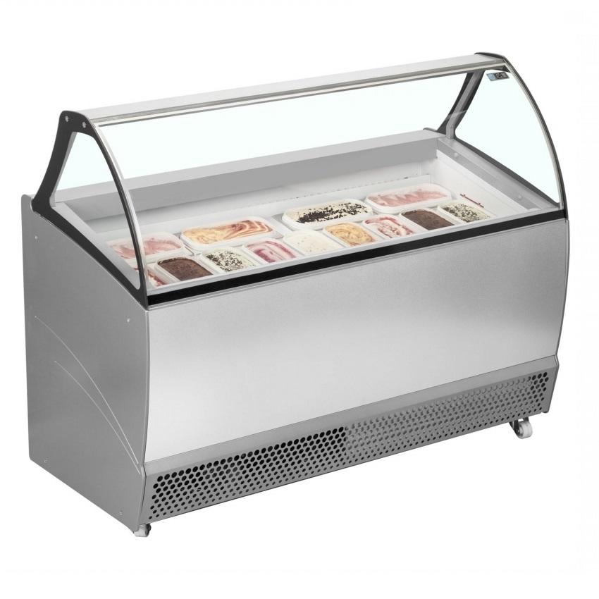 ISA Bermuda RV10 Ventillated Ice Cream Display Freezer