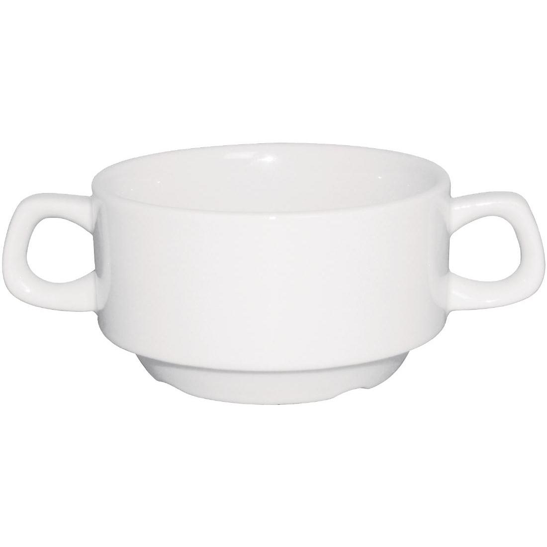 Athena stacking soup bowls Bulk buy pack of 24 S758