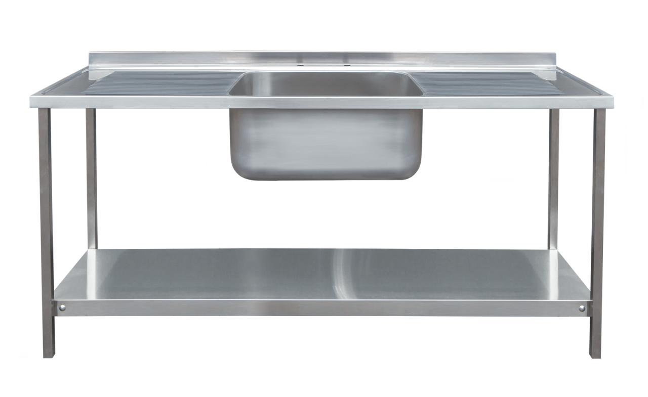 Single bowl double drainer sink hotsell