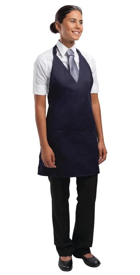Chef Works A709 Unisex Tuxedo Apron Black