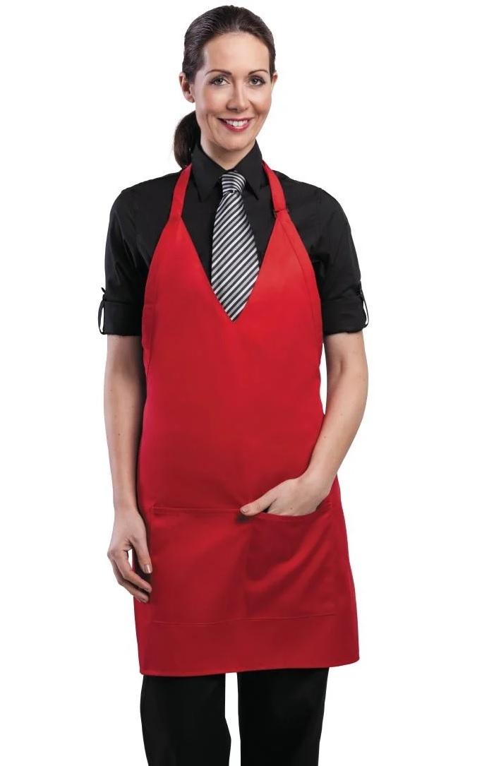 Chef Works A709 Unisex Tuxedo Apron Black