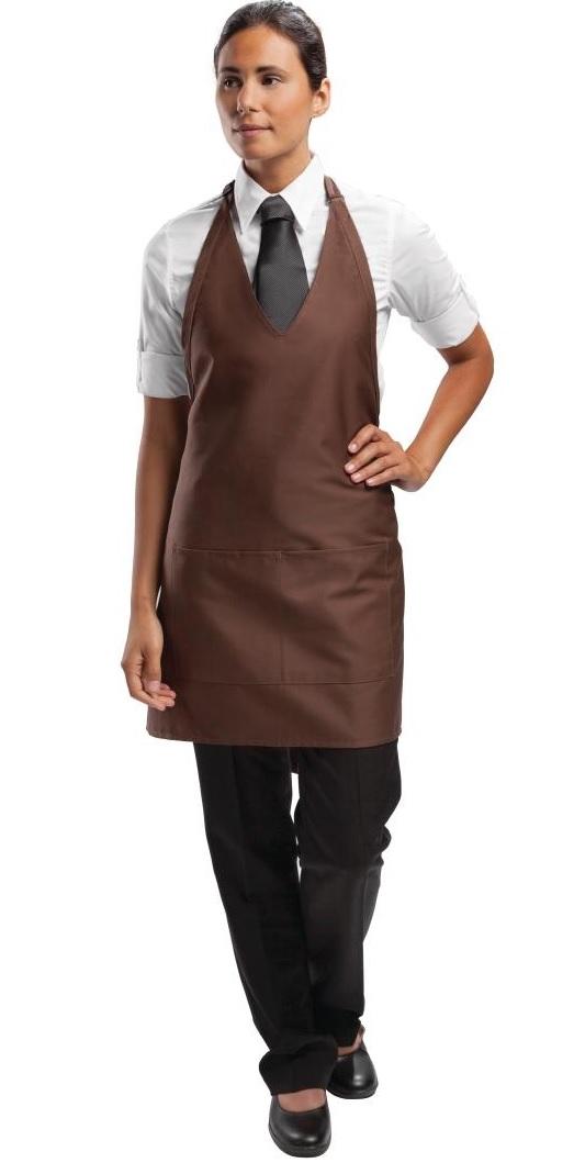 Chef Works A709 Unisex Tuxedo Apron Black