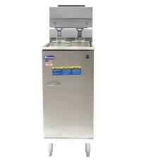 Pitco 35C Single Tank, Twin Basket 18 Litre Gas Fryer