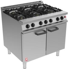 Falcon Dominator Plus G3101 6 Burner Gas Oven Range <br> With 3 Years Parts and Labour Warranty! - CK5301 / CK5302
