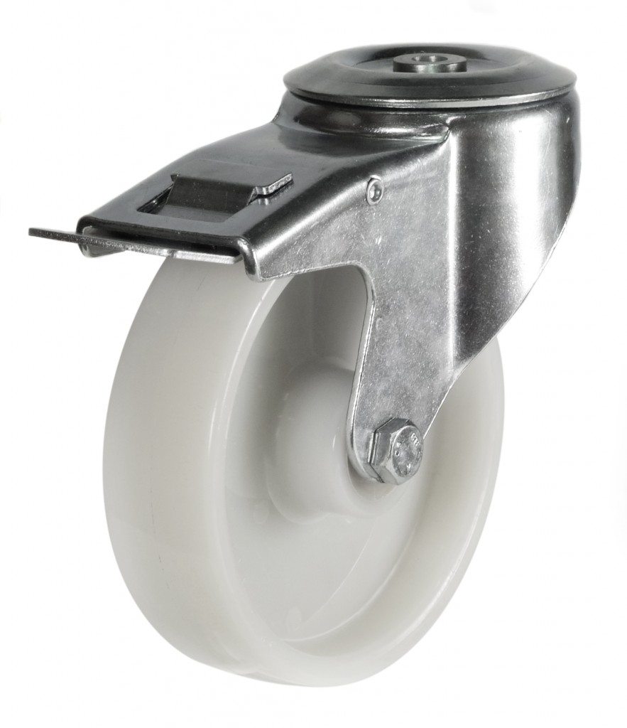 Blue Seal Castors - 2 x Braked for Evolution Blue Seal Equipment