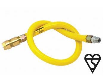 Dormont 3/4 Inch 1500mm Long Commercial Gas Hose - CK0004MECH