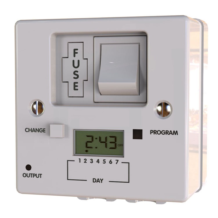 Calomax Fused Spur Digital Time Switch - 7DFST