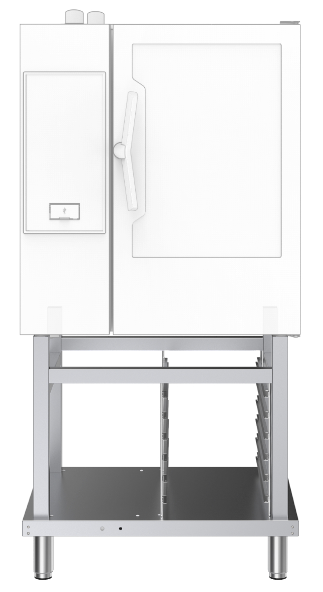 Electrolux Professional Skyline Open Base Stand With Tray Supports - For 6 & 10 2/1 Ovens 922613