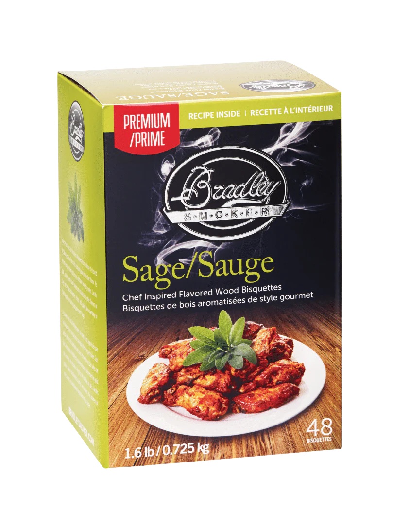 Bradley Smoker BTSG48 Sage Premium Bisquette - 48 Pack