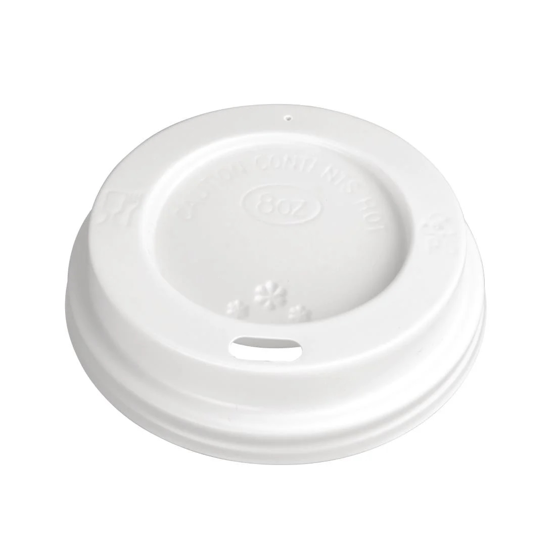 Fiesta Disposable Coffee Cup Lids White 340ml / 12oz and 455ml / 16oz (Pack of 1000)