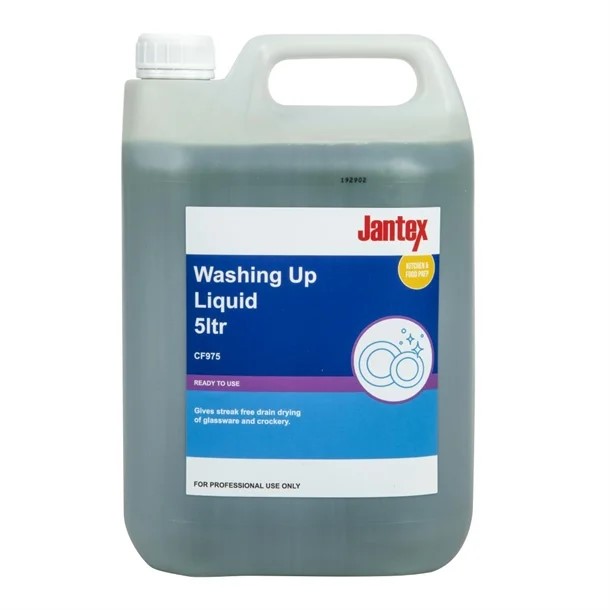 Jantex CF975 Washing Up Liquid 5Ltr