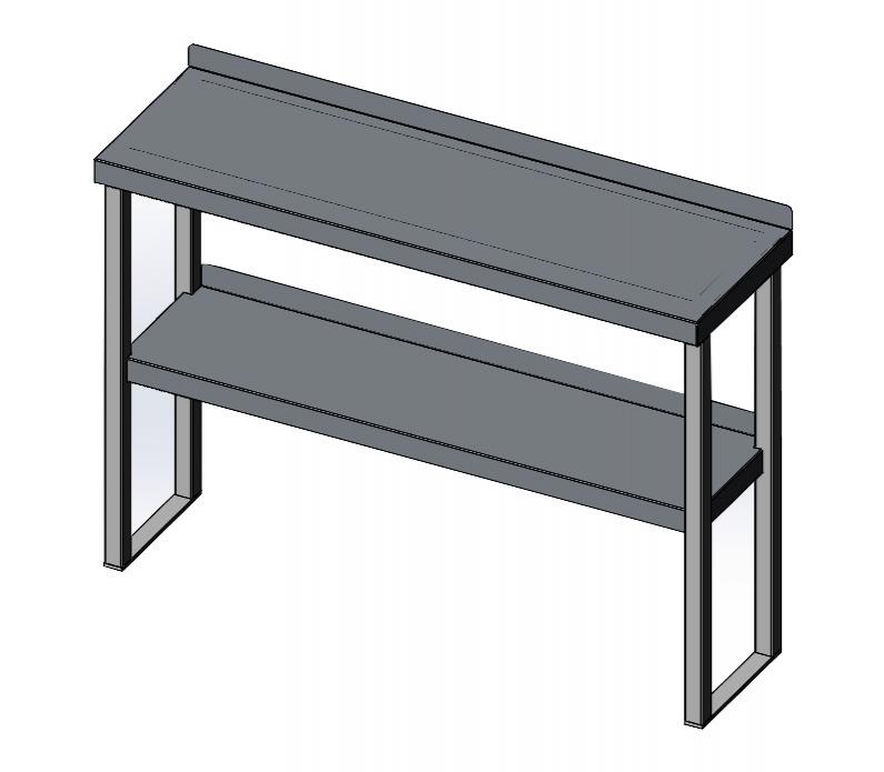 Cater-Fabs Double Tier Ambient Gantry  W1800 x D400mm