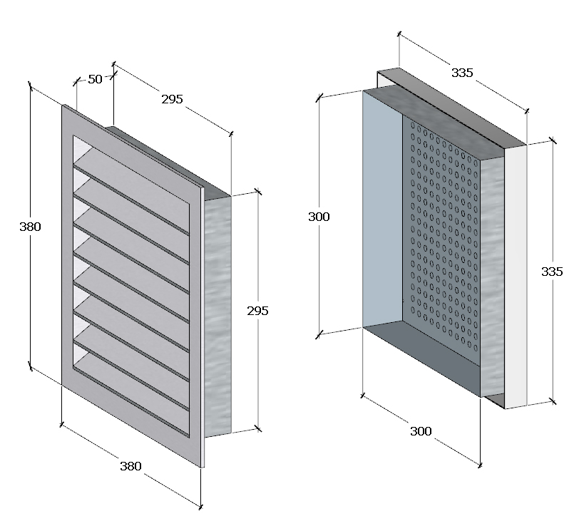 Cater-Fabs Window Air Input Pod - None Mechanical