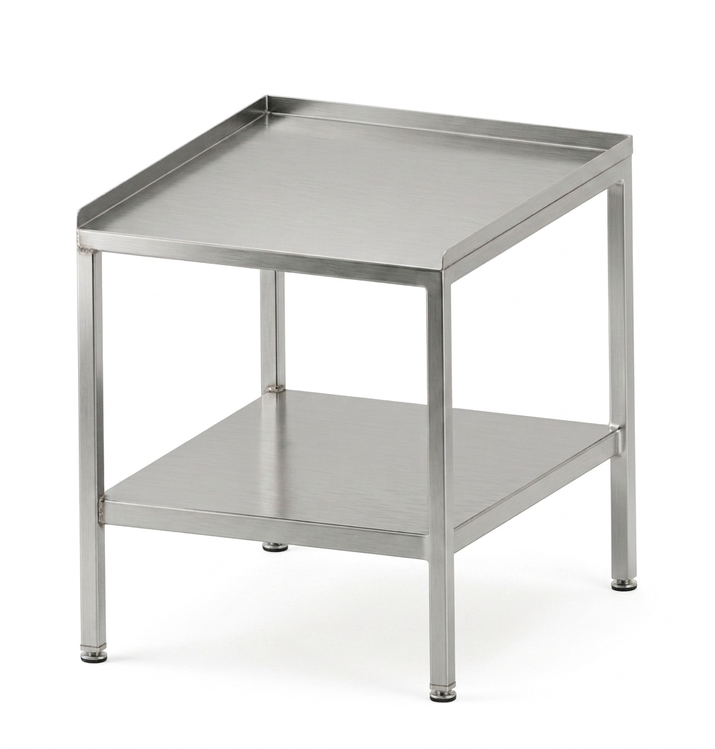 Cater-Fabs CKF8610 Stainless Steel 610mm Wide Equipment Stand With Undershelf.