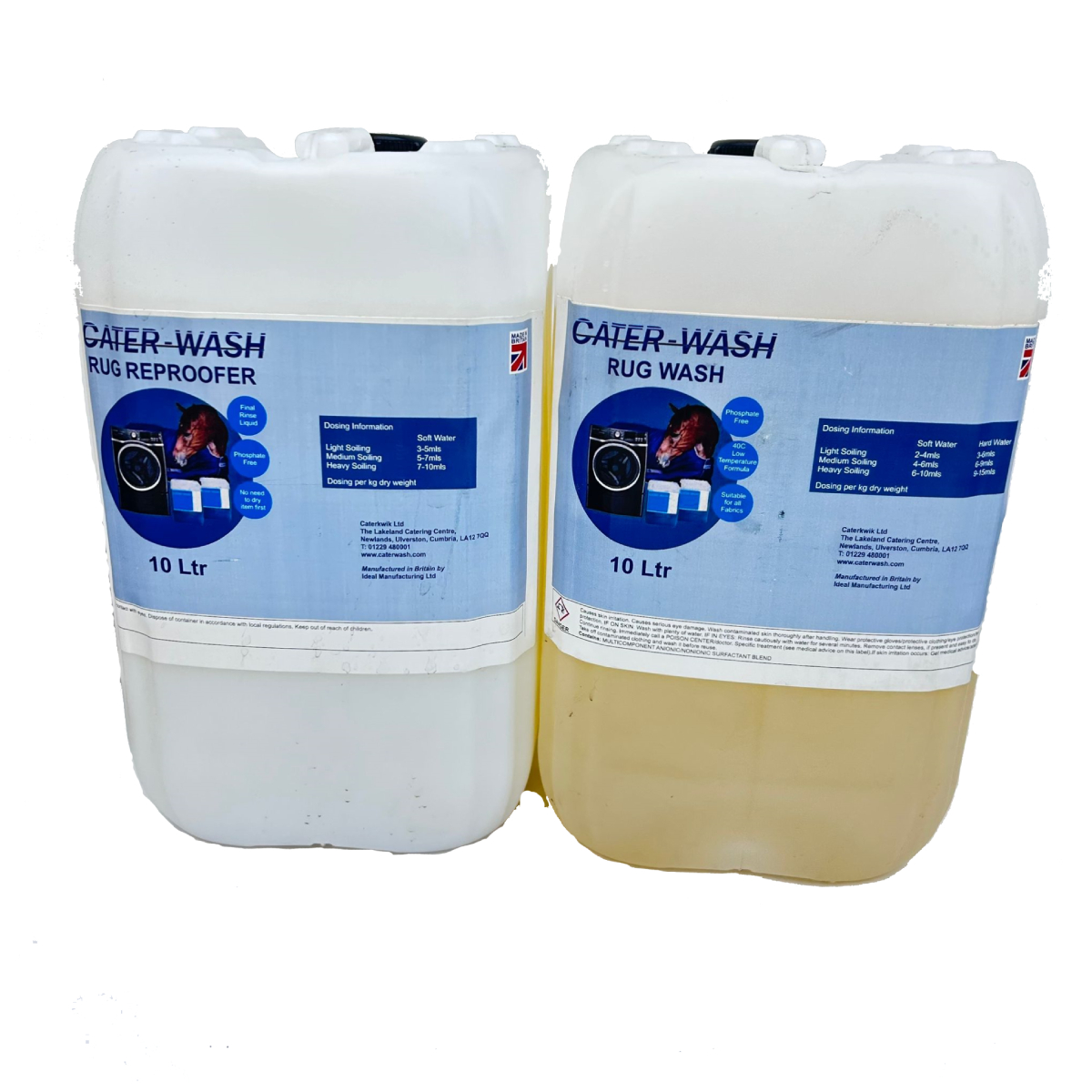 Cater-Wash Rug Wash & Reproof Package Deal - CK7007 and CK7468