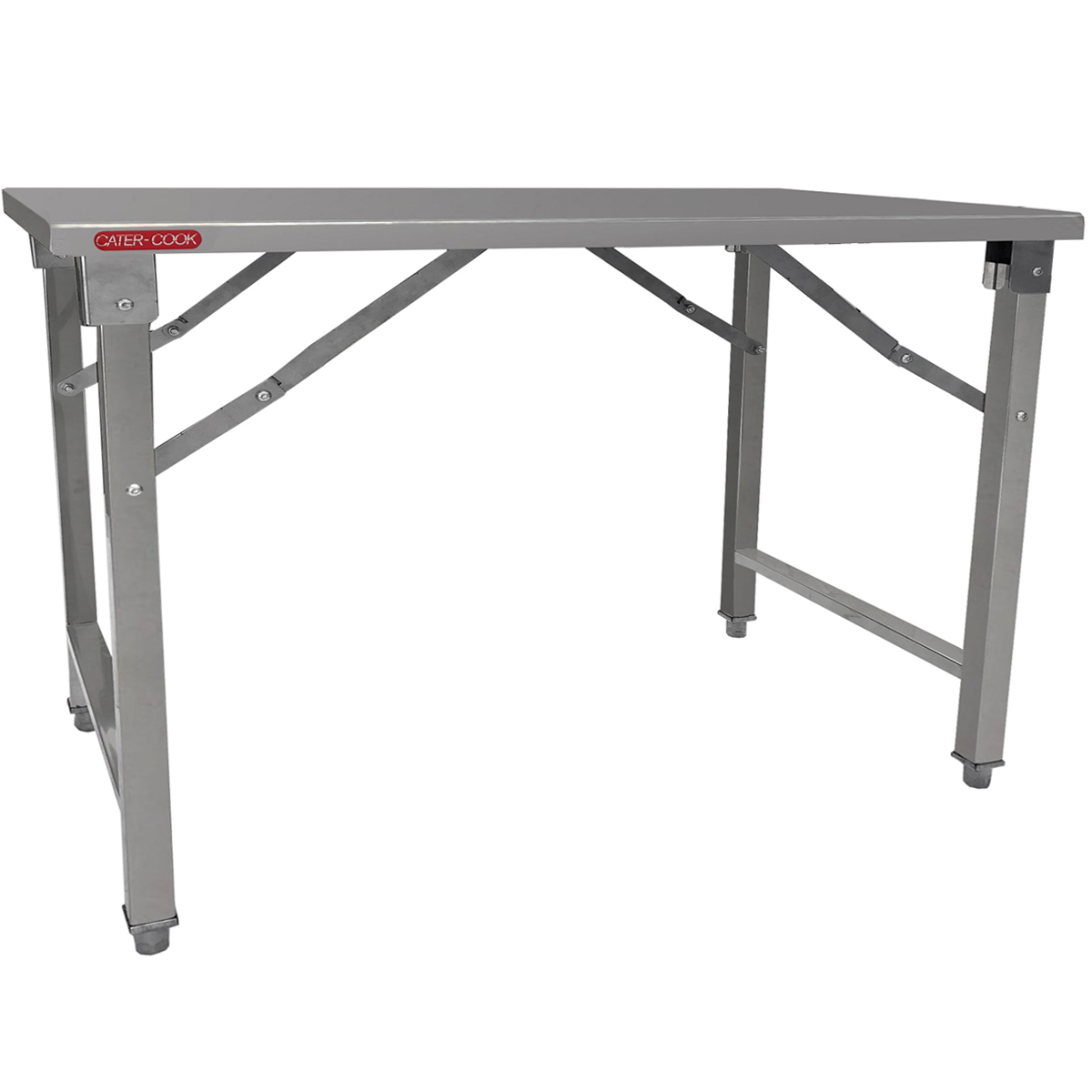 Cater-Cook Stainless Steel Folding Table - 1500 x 600 x 850mm - CK8568