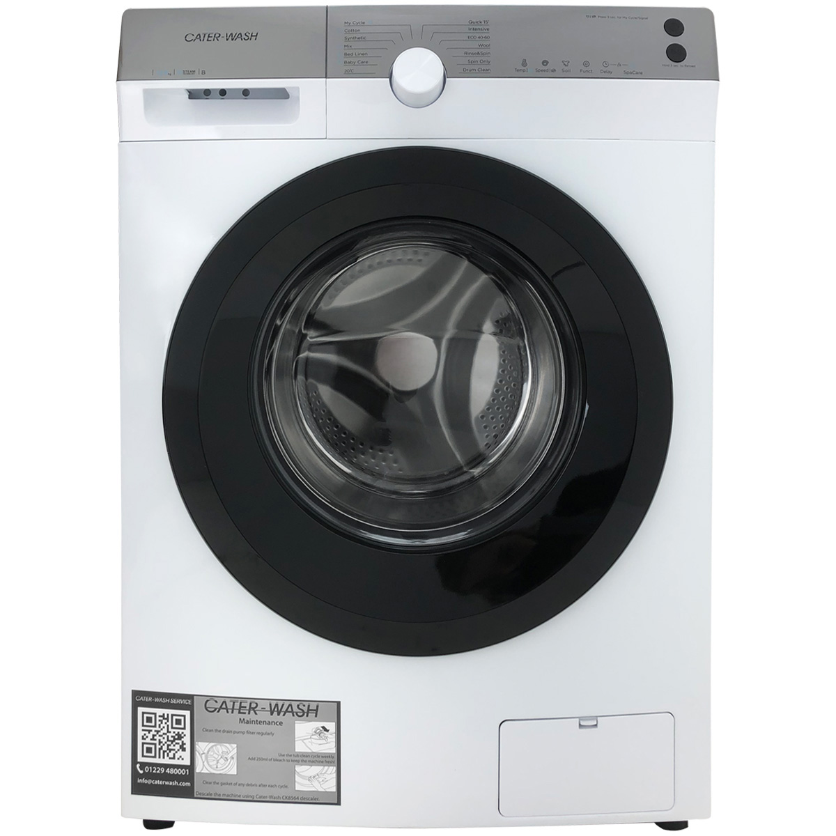 Cater-Wash 10kg Washing Machine - 1500RPM - CK8710